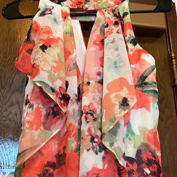 BCX summer floral dress with attachable necklace - Picture 11 of 12